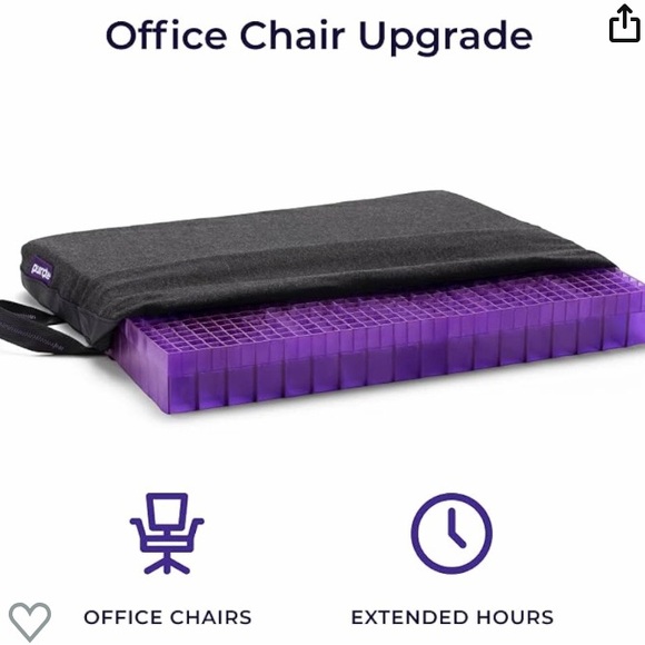 Purple Other - Purple Double Seat Cushion (Brand New)